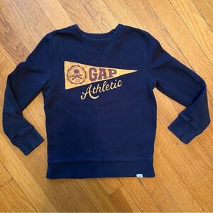 Gap Athletic Casual Long Sleeve Pullover Sweatshirt Youth Boys Size Small (6-7)